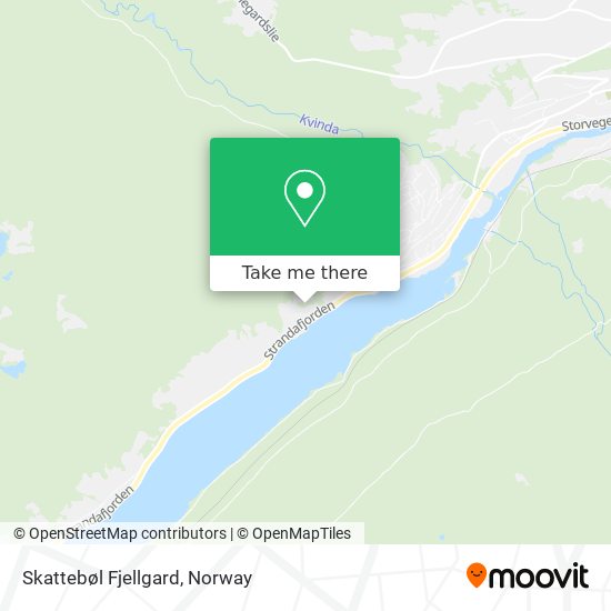 Skattebøl Fjellgard map