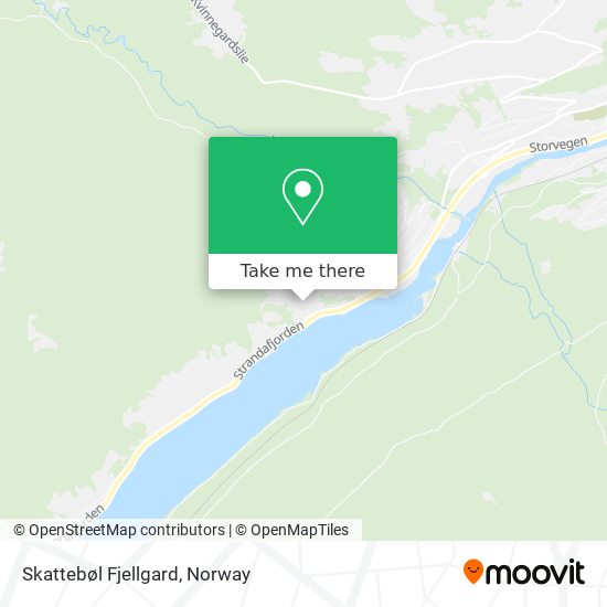 Skattebøl Fjellgard map