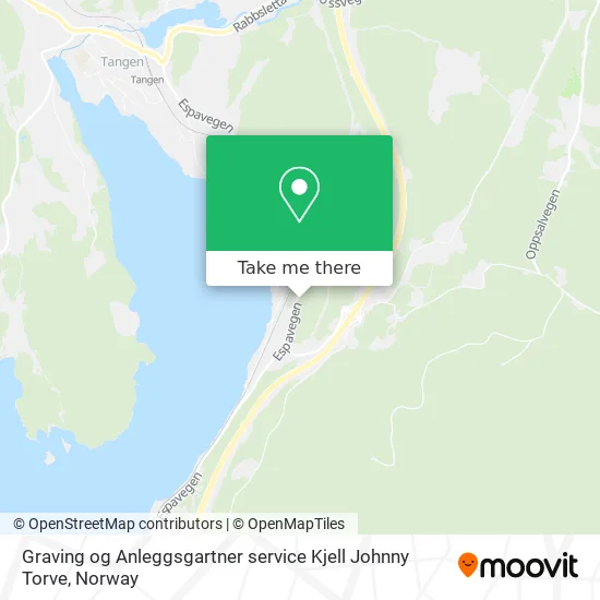 Graving og Anleggsgartner service Kjell Johnny Torve map
