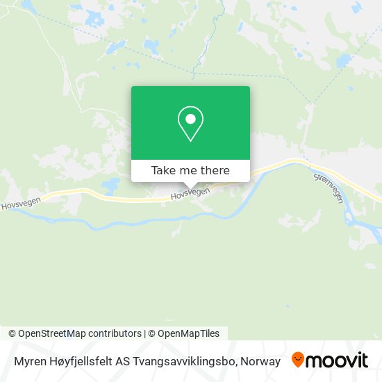 Myren Høyfjellsfelt AS Tvangsavviklingsbo map