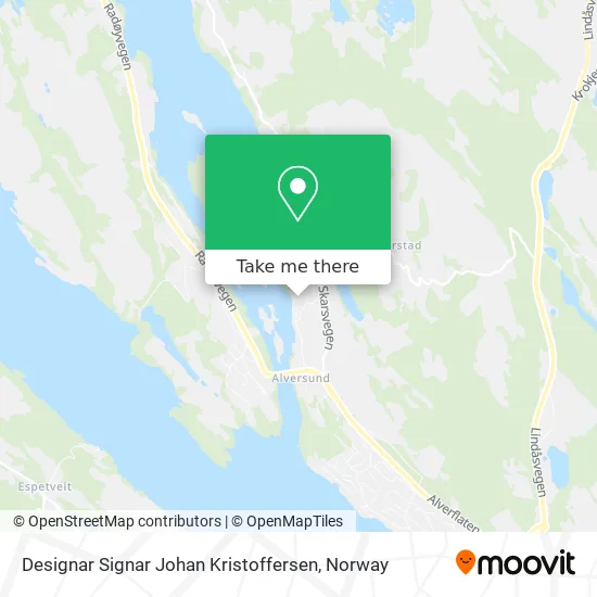 Designar Signar Johan Kristoffersen map
