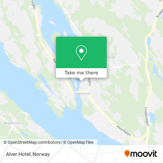 Alver Hotel map