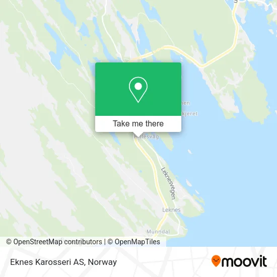 Eknes Karosseri AS map