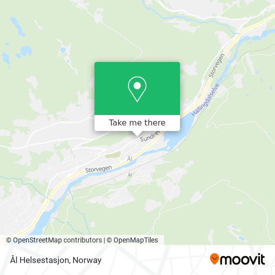 Ål Helsestasjon map
