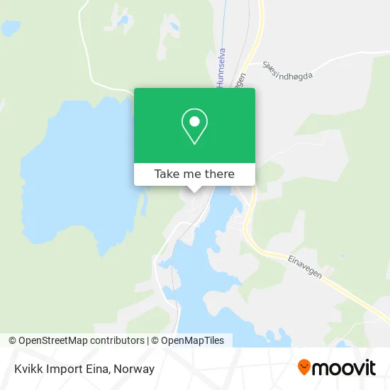 Kvikk Import Eina map