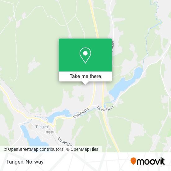 Tangen map