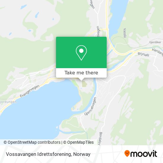 Vossavangen Idrettsforening map