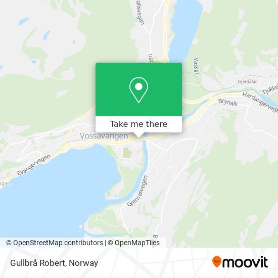 Gullbrå Robert map