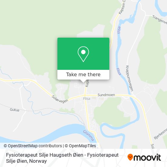 Fysioterapeut Silje Haugseth Øien - Fysioterapeut Silje Øien map