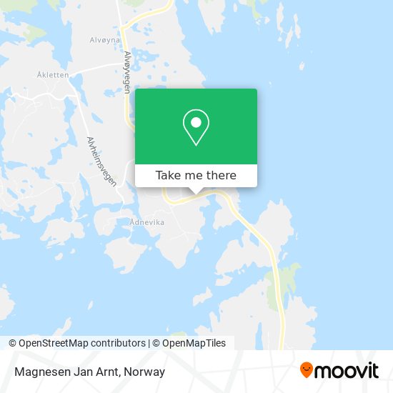 Magnesen Jan Arnt map