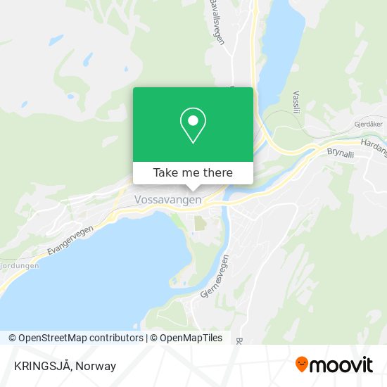 KRINGSJÅ map