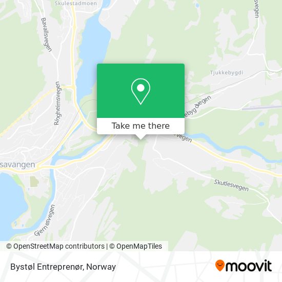 Bystøl Entreprenør map