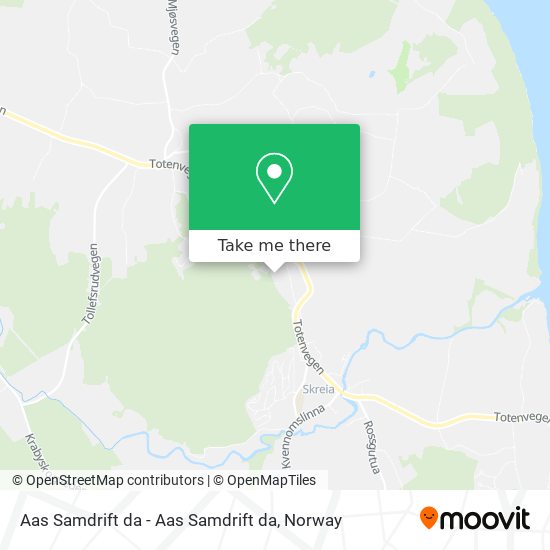 Aas Samdrift da - Aas Samdrift da map