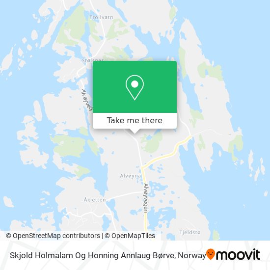 Skjold Holmalam Og Honning Annlaug Børve map