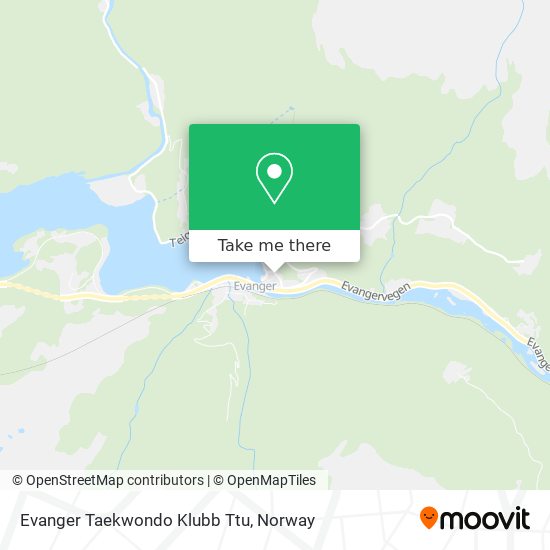 Evanger Taekwondo Klubb Ttu map