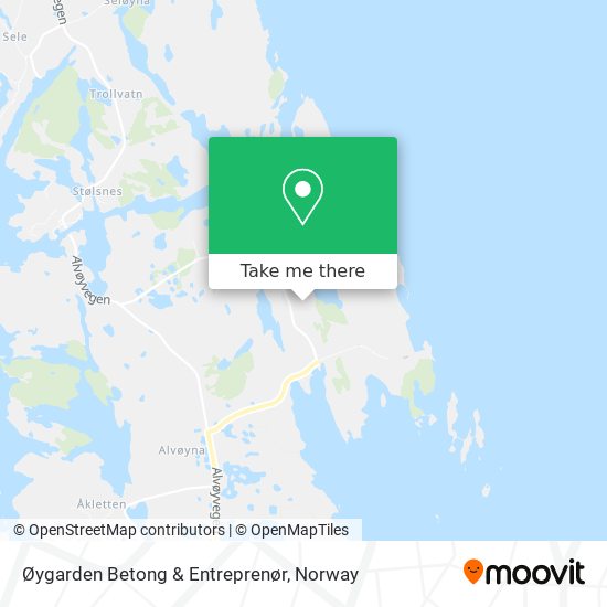 Øygarden Betong & Entreprenør map