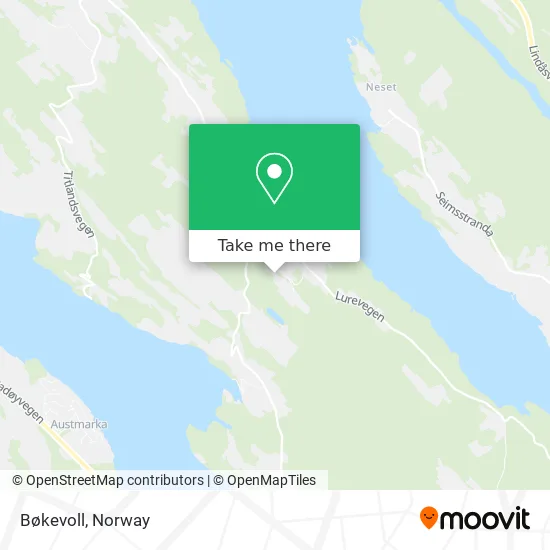Bøkevoll map