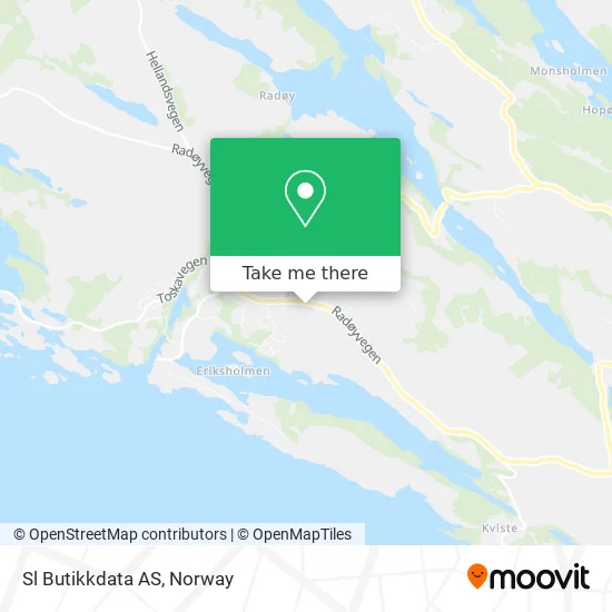 Sl Butikkdata AS map