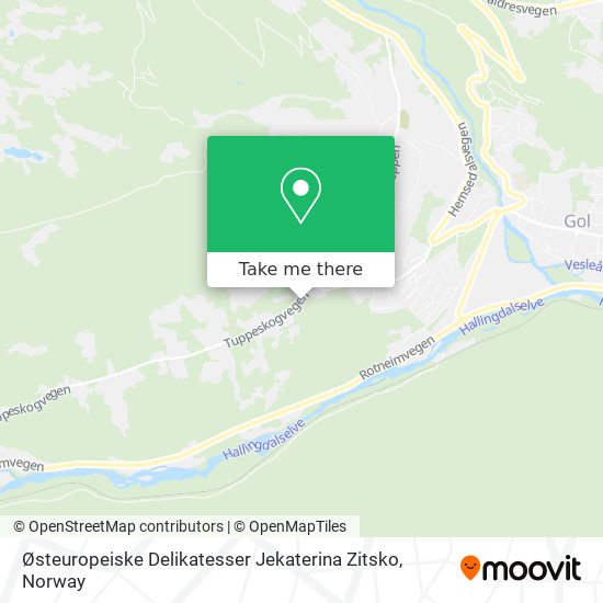 Østeuropeiske Delikatesser Jekaterina Zitsko map