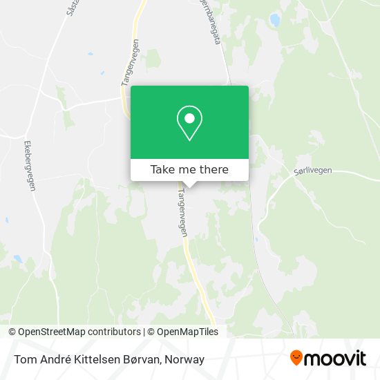 Tom André Kittelsen Børvan map