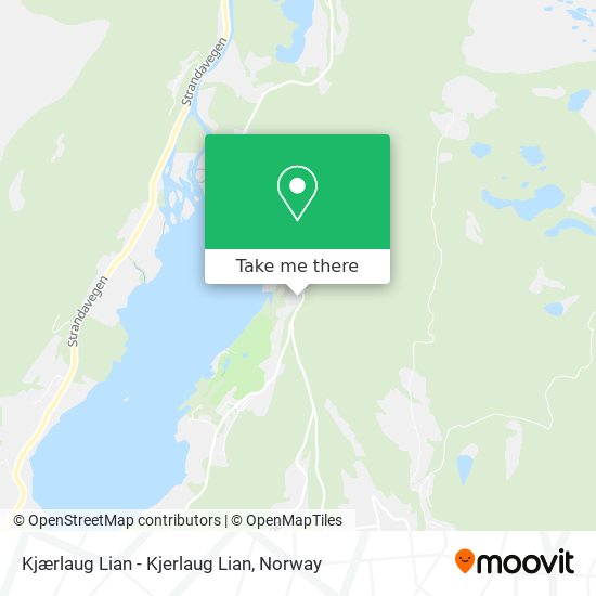Kjærlaug Lian - Kjerlaug Lian map