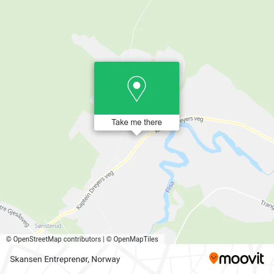 Skansen Entreprenør map