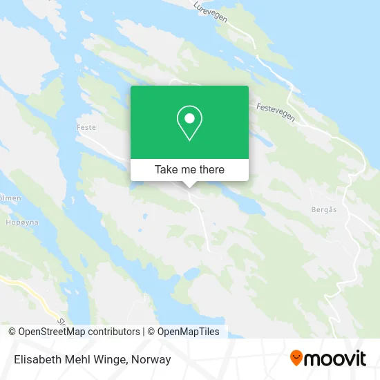 Elisabeth Mehl Winge map