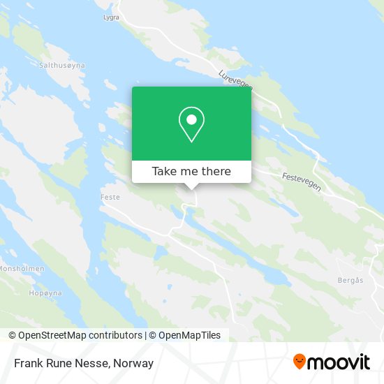 Frank Rune Nesse map
