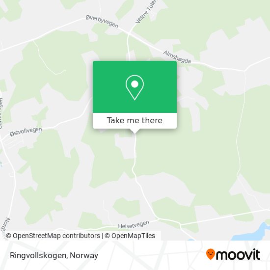 Ringvollskogen map
