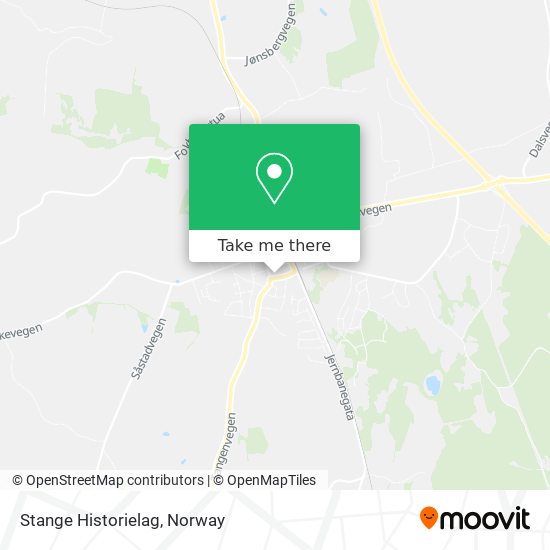 Stange Historielag map