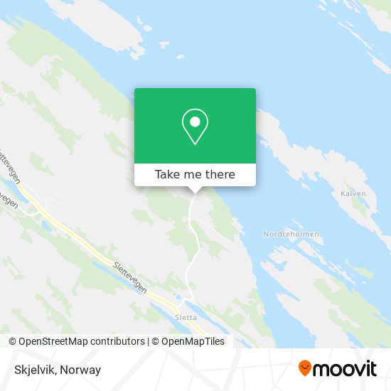 Skjelvik map