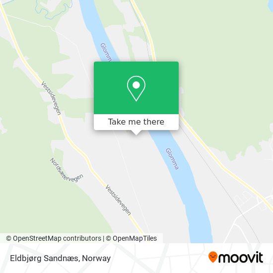 Eldbjørg Sandnæs map