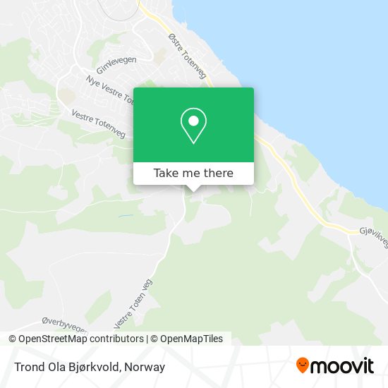 Trond Ola Bjørkvold map