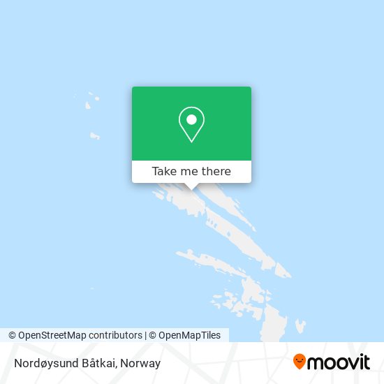 Nordøysund Båtkai map