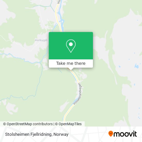 Stolsheimen Fjellridning map