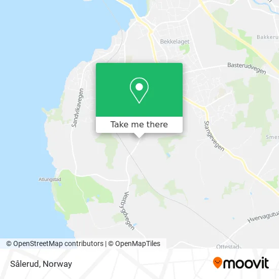 Sålerud map