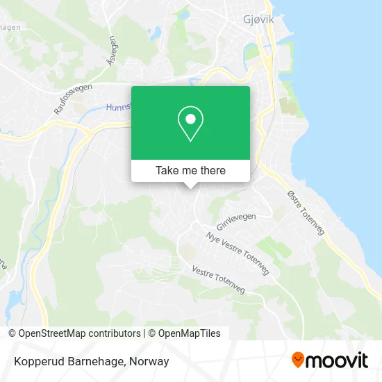 Kopperud Barnehage map