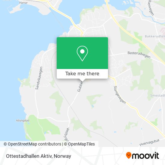 Ottestadhallen Aktiv map