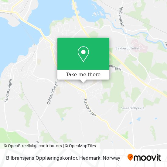 Bilbransjens Opplæringskontor, Hedmark map