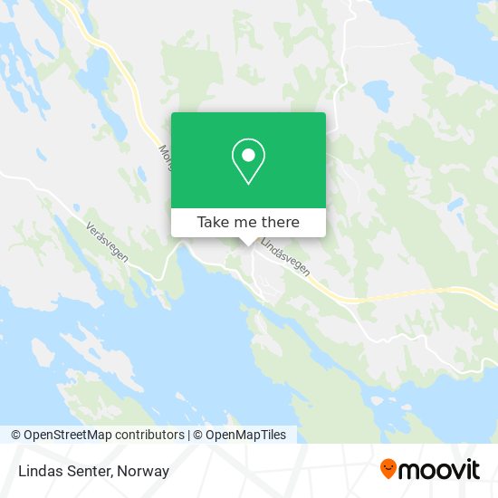 Lindas Senter map