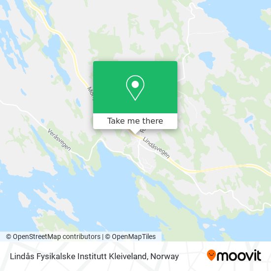 Lindås Fysikalske Institutt Kleiveland map