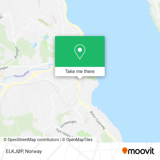 ELKJØP map