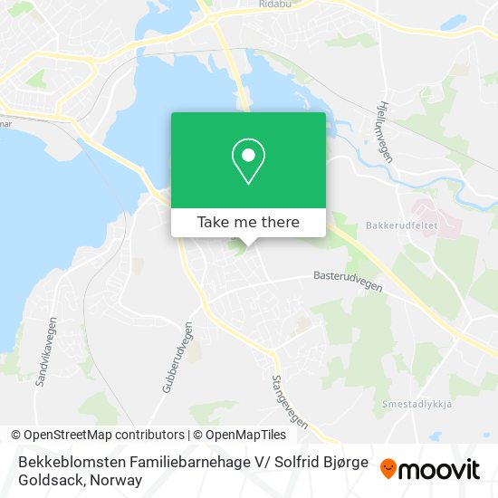 Bekkeblomsten Familiebarnehage V/ Solfrid Bjørge Goldsack map