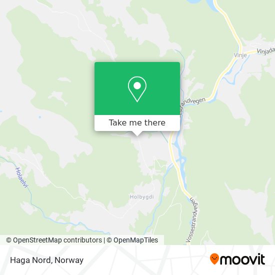 Haga Nord map