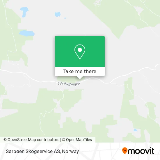 Sørbøen Skogservice AS map