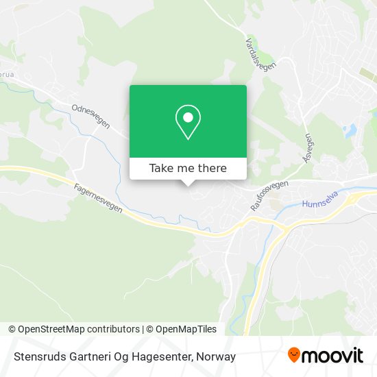 Stensruds Gartneri Og Hagesenter map