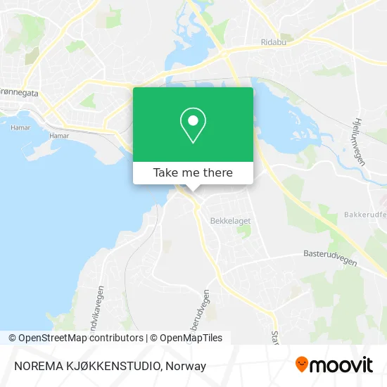NOREMA KJØKKENSTUDIO map