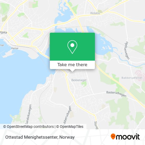 Ottestad Menighetssenter map