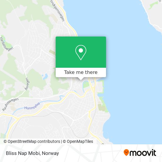 Bliss Nap Mobi map