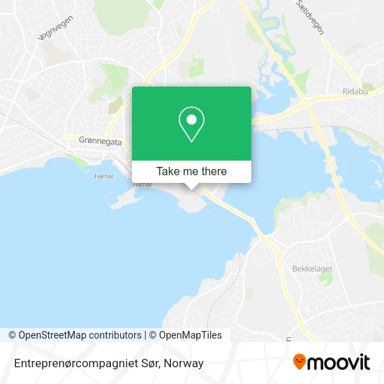 Entreprenørcompagniet Sør map
